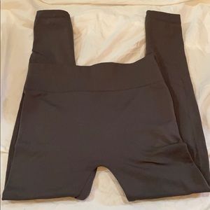 Charcoal Grey Fleece Lined Leggings